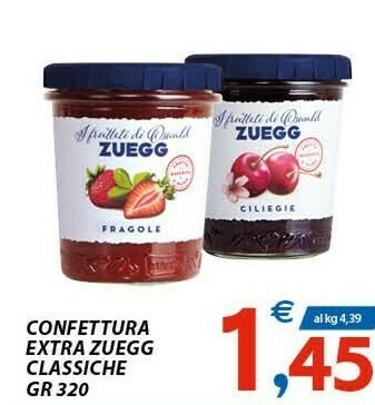 Vivo Supermercati Zuegg Marmellata offerta