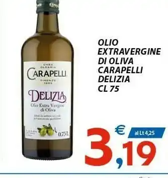 Vivo Supermercati Carapelli Olio extravergine di oliva offerta