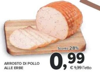 Todis Arrosto di Pollo Alle Erbe offerta