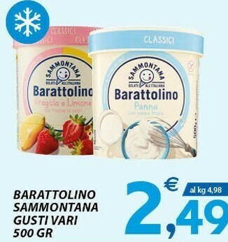 Vivo Supermercati Sammontana Gelato offerta