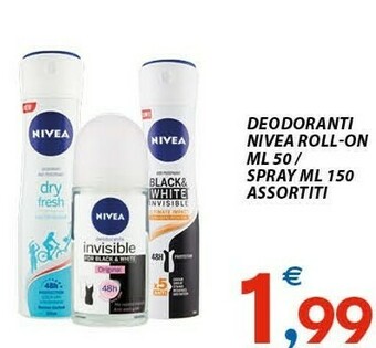 Vivo Supermercati Nivea Deodorante offerta