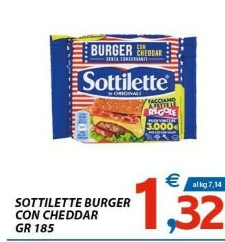 Vivo Supermercati Sottilette offerta