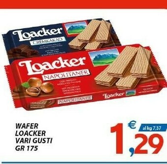 Vivo Supermercati Loacker Wafer offerta
