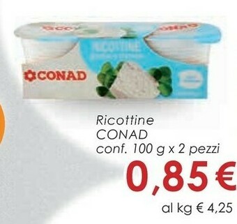 Conad Superstore Ricotta offerta