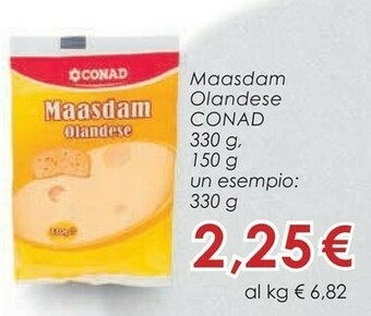 Conad Superstore Formaggio offerta