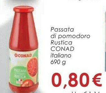 Conad Superstore Passata di pomodoro offerta