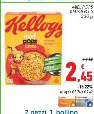 Conad Superstore Kelloggs Cereali offerta