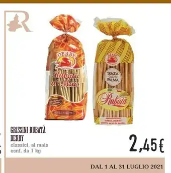 Conad Superstore Rubatà Grissini offerta