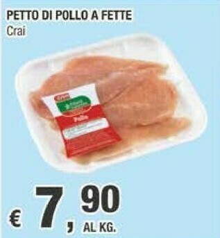 Crai Crai - Petto Di Pollo A Fette offerta