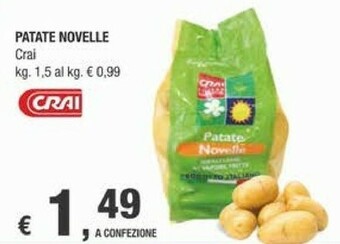Crai Crai - Patate Novelle offerta