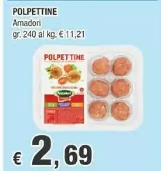 Crai Amadori Polpettine Delicate offerta