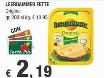 Crai Leerdammer Original 8 Fette 200 G(ml) offerta