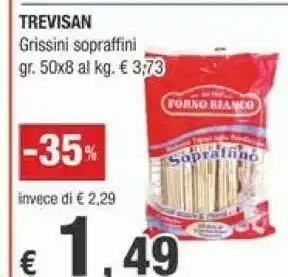 Crai Trevisan Grissini Sopraffino 400 G offerta