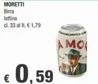 Crai Moretti Birra - Birra 330 G(ml) offerta