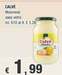 Crai Calvè Maionese Classica offerta