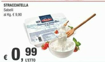 Crai Sabelli Stracciatella offerta