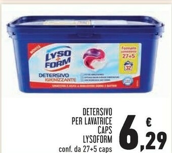 Conad Lysoform Detersivo lavatrice offerta