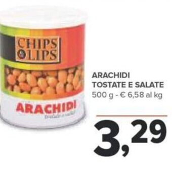 Todis Arachidi Tostate E Salate 500 g offerta