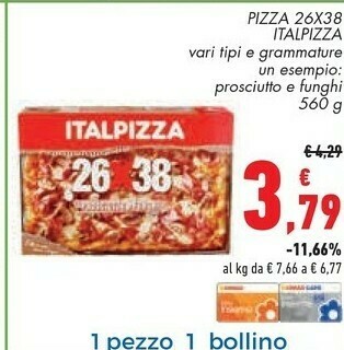 Conad Italpizza Pizza surgelata offerta