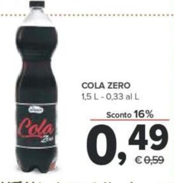 Todis Cola Zero 1.5 l offerta