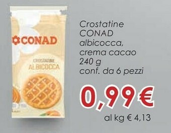 Conad Crostatine offerta