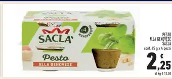 Conad Saclà Pesto offerta