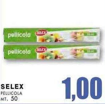 La Mimosa Supermercati Selex Pellicola mt. 50 offerta