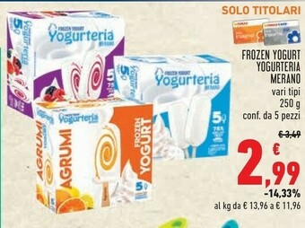 Conad Merano Gelato offerta