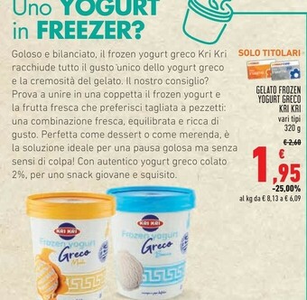 Conad Sensi Yogurt greco offerta