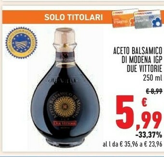 Conad Casa Modena Aceto balsamico offerta