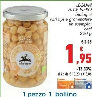 Conad Ceci Legumi offerta