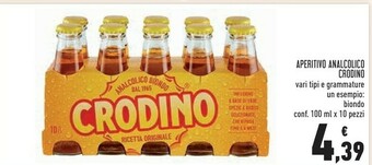 Conad Campari Crodino offerta
