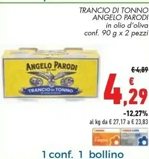 Conad Angelo parodi Pane offerta
