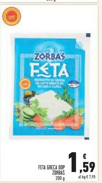 Conad Zorbas Formaggio offerta