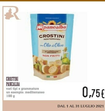 Conad Panealba Crostini offerta