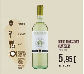 Conad Vino bianco offerta