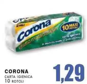 La Mimosa Supermercati Corona Carta Igienica 10 Rotoli offerta