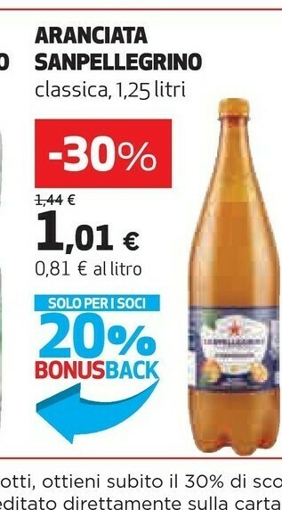 Coop Aranciata offerta