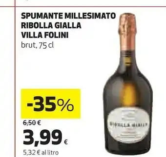 Coop Millesimato Spumante offerta