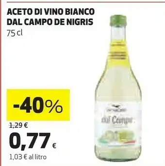 Coop De nigris Aceto offerta