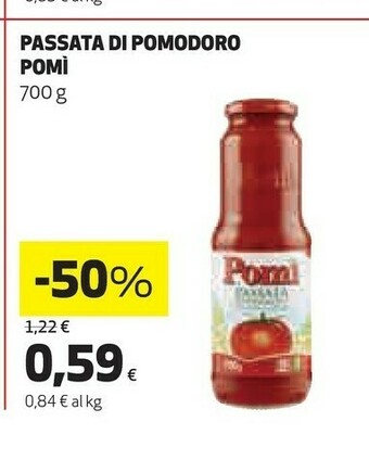 Coop Pomì Passata di pomodoro offerta