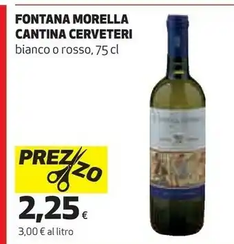 Coop Fontana Vino offerta