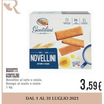 Conad Superstore Gentilini Biscotti offerta