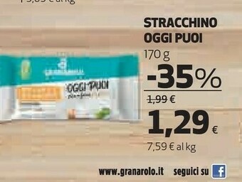 Coop Granarolo Stracchino offerta