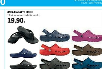 Coop Crocs Pantofole offerta