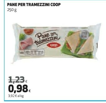 Coop Tramezzini offerta