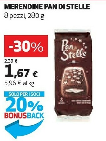 Coop Merendine offerta