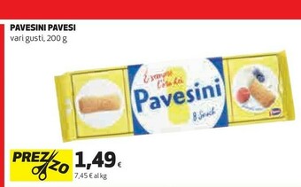 Coop Pavesi Pavesini offerta