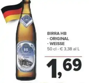 Todis HB Birra -Original, -Weisse 50 cl offerta