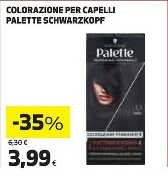 Coop Palette Tinte capelli offerta